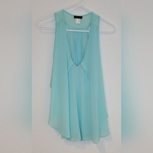 Women's Mint Green Tank Top Size M